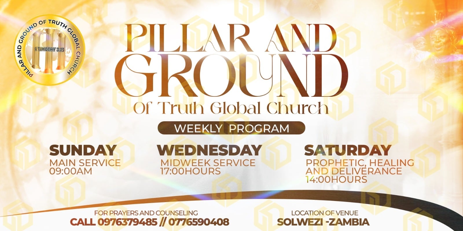 PILLAR AND GROUND OF TRUTH GLOBAL CHURCH