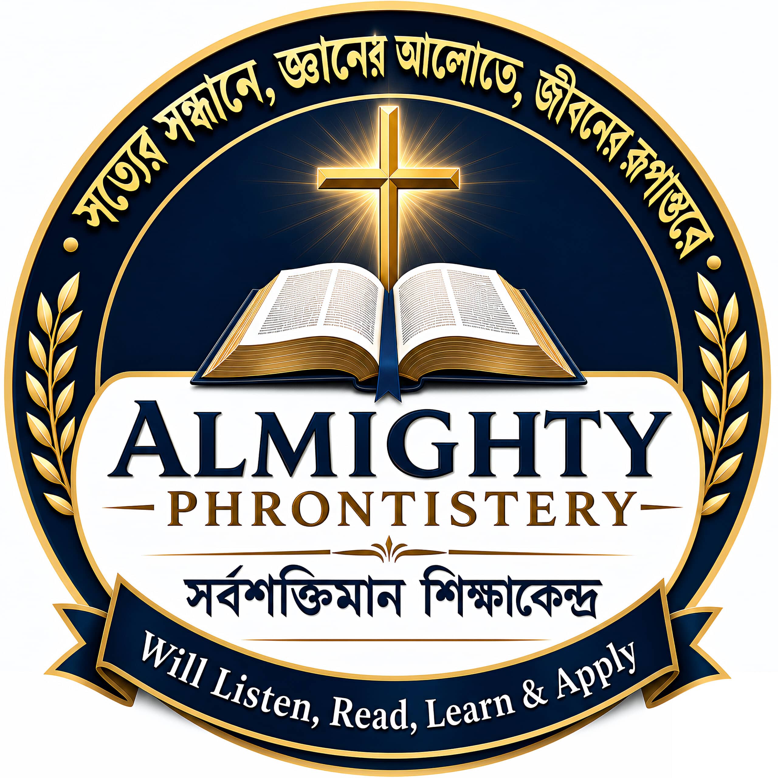 Almighty Phrontistery (সর্বশক্তিমান শিক্ষাকেন্দ্র) Bengali Bible Study Centre