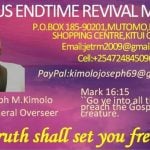Jesus Endtime Revival Ministry