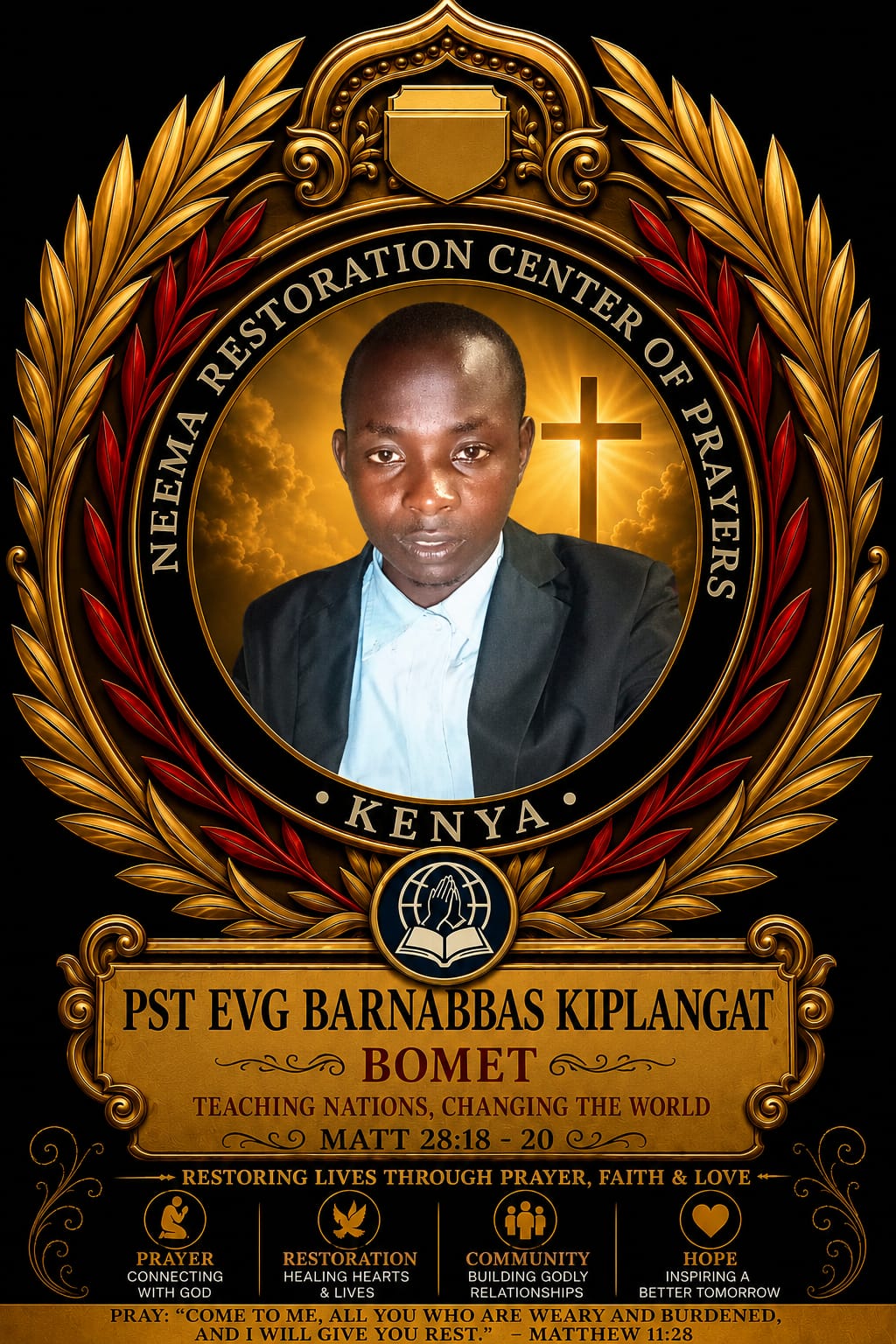 Nehema restoration centre of prayers church