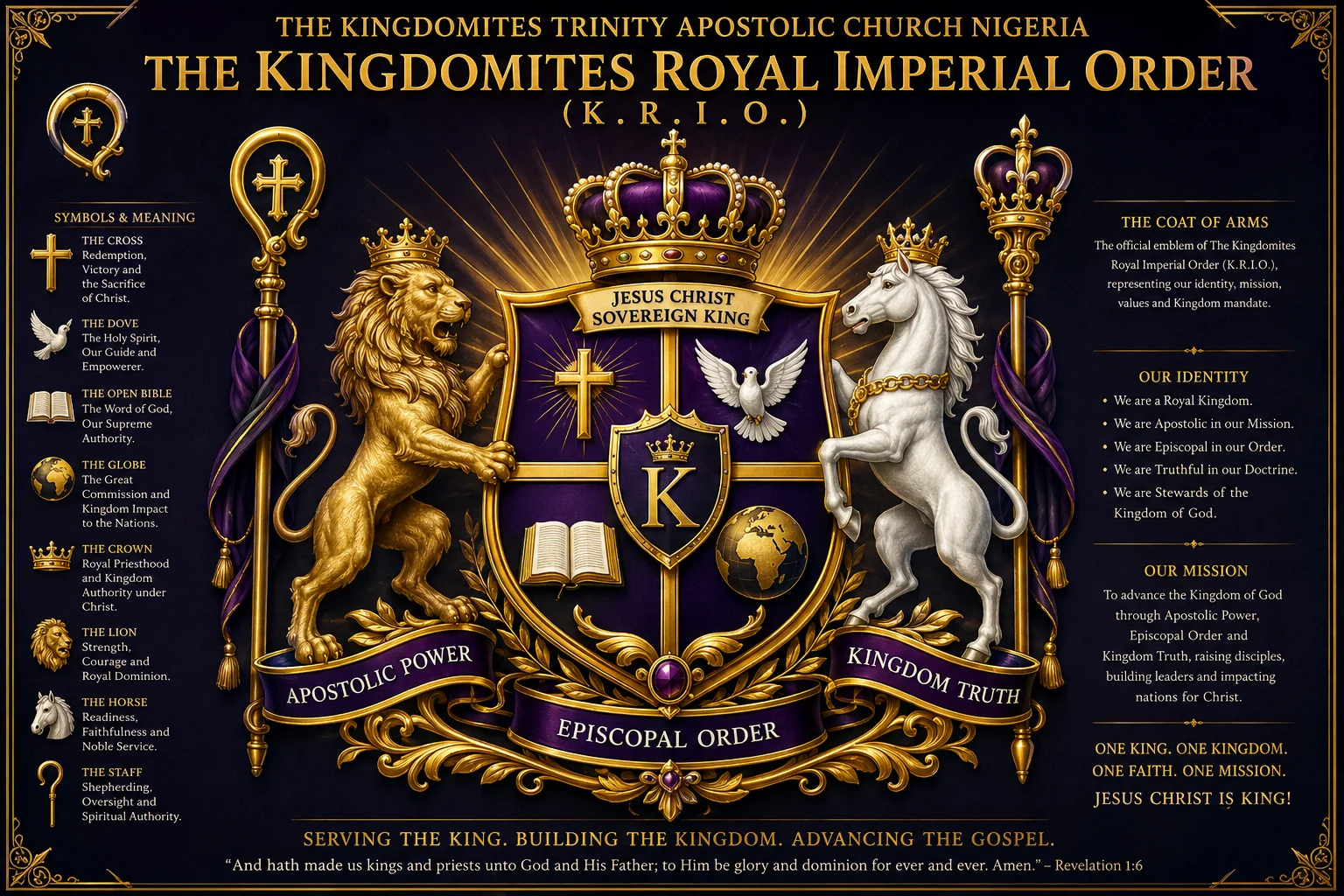 THE KINGDOMITES TRINITY APOSTOLIC CHURCH NIGERIA